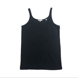 Vince Black Tank Top Shell Large